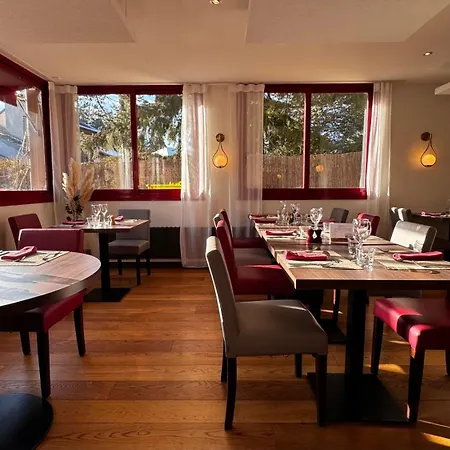 酒店 La Terrasse Fleurie, Logis, Et Restaurant